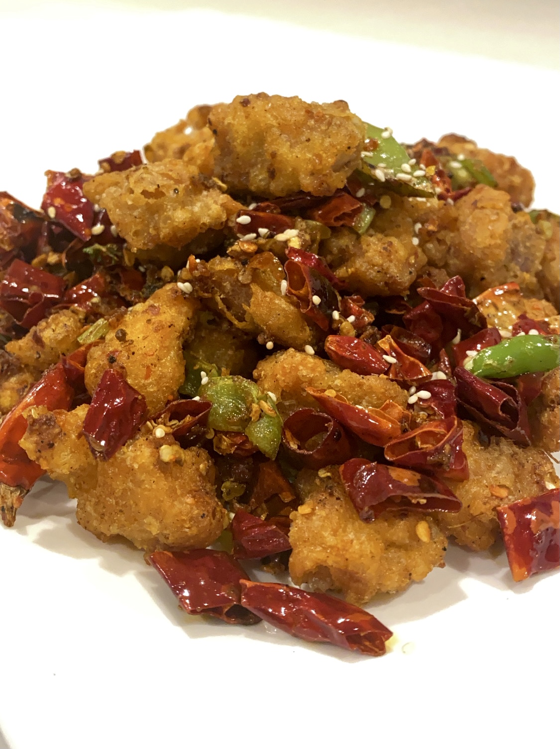 Order Triple Pepper Chicken food online from Evergreen on 38th Street store, New York on bringmethat.com
