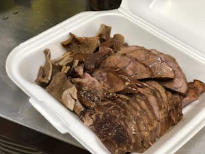 Order 120.Marinated Beef Shank-卤水牛腱 food online from Tasty Cafe Restaurant store, Davie on bringmethat.com