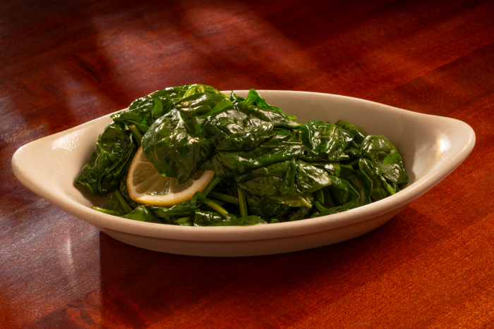 Order Sauteed Spinach food online from Weber Grill store, Indianapolis on bringmethat.com