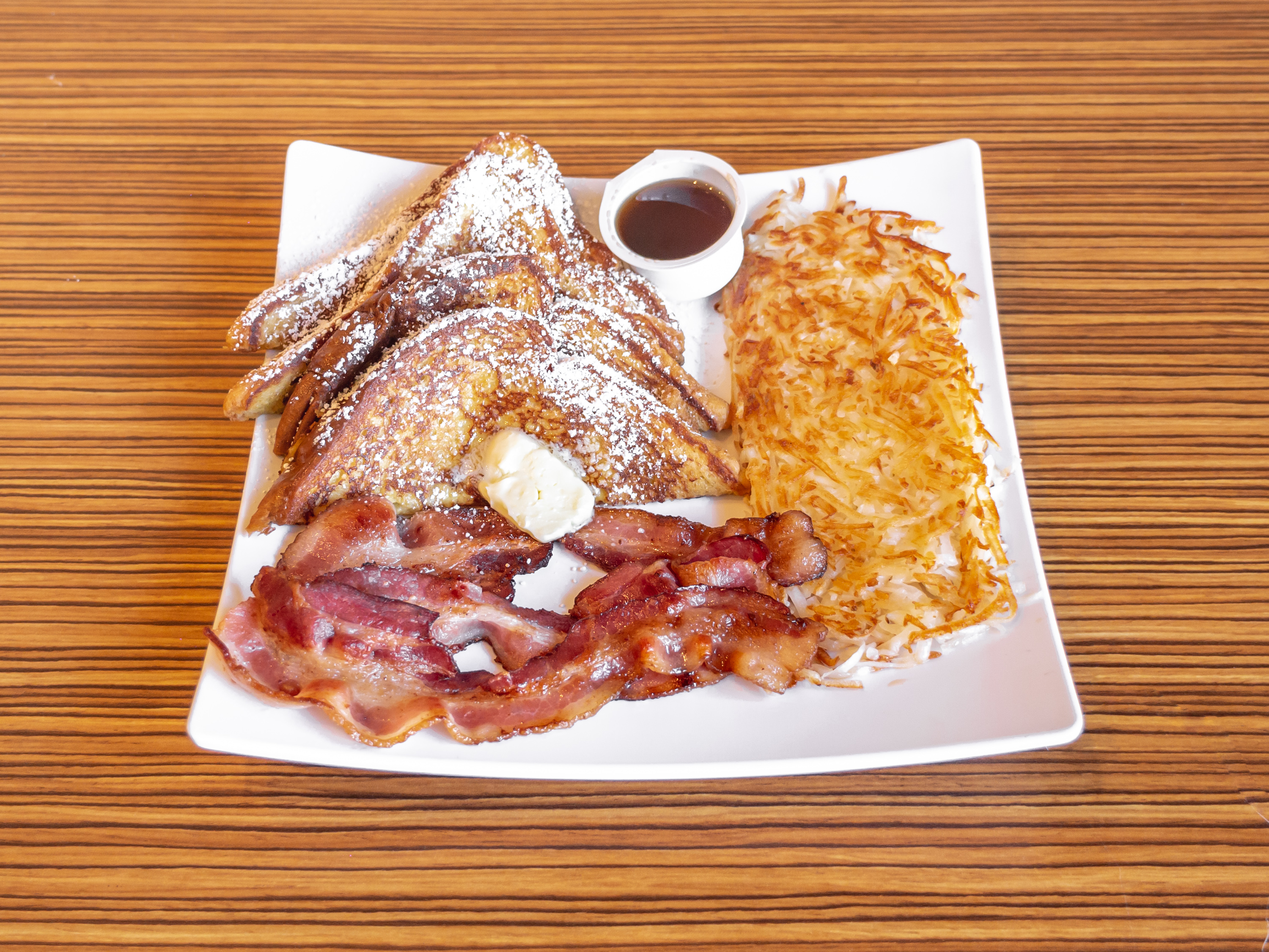 Order French Toast Combo food online from Mimosas Of Willow Glen store, San Jose on bringmethat.com