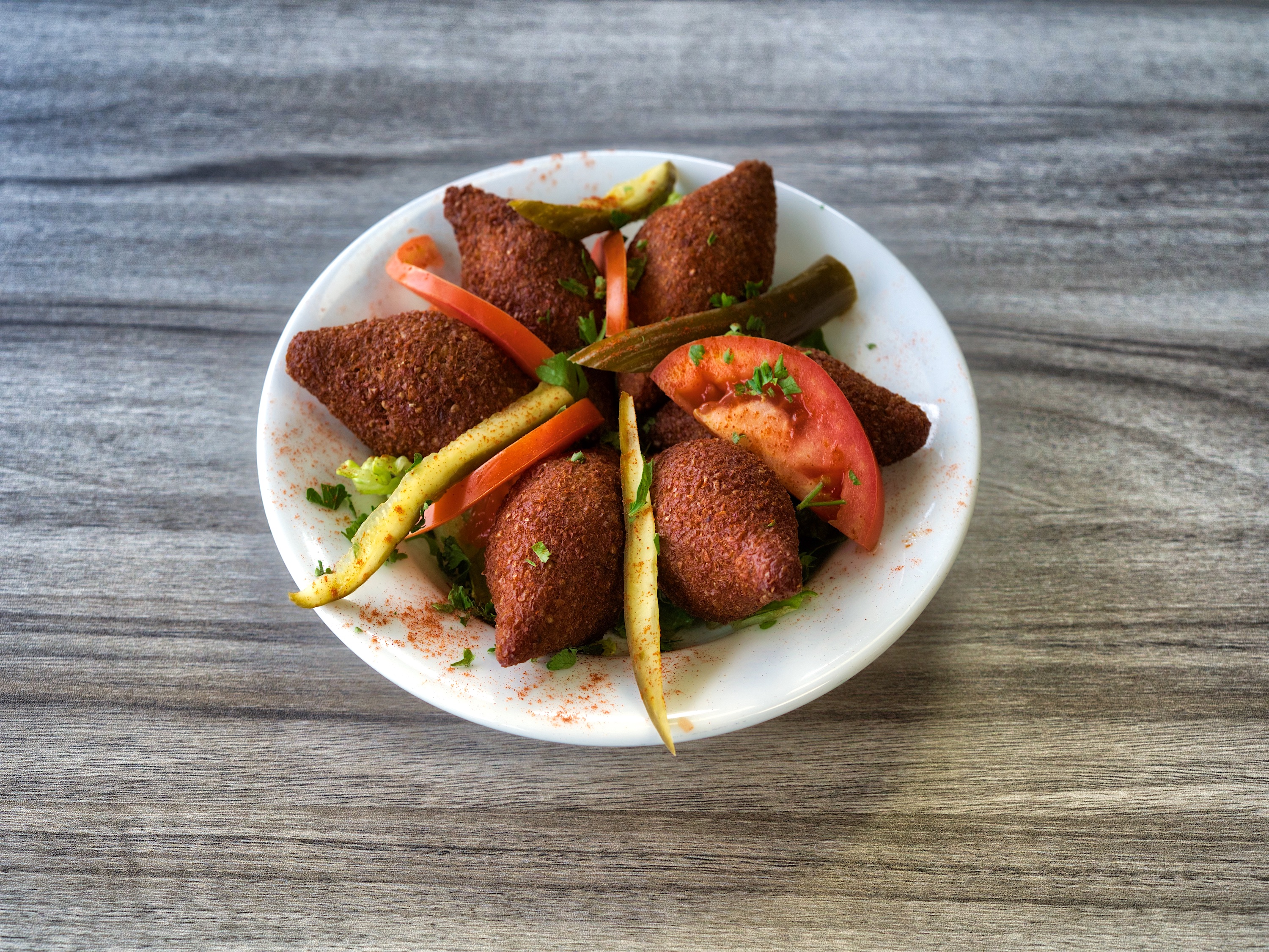 Order Fried Kibbeh food online from Kabob Hut store, Sterling Heights on bringmethat.com