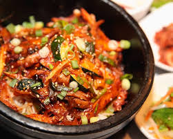 Order Nakgi - Dolsot Bibimbap food online from Seoul Cham Soot Bbq store, La Canada Flintridge on bringmethat.com