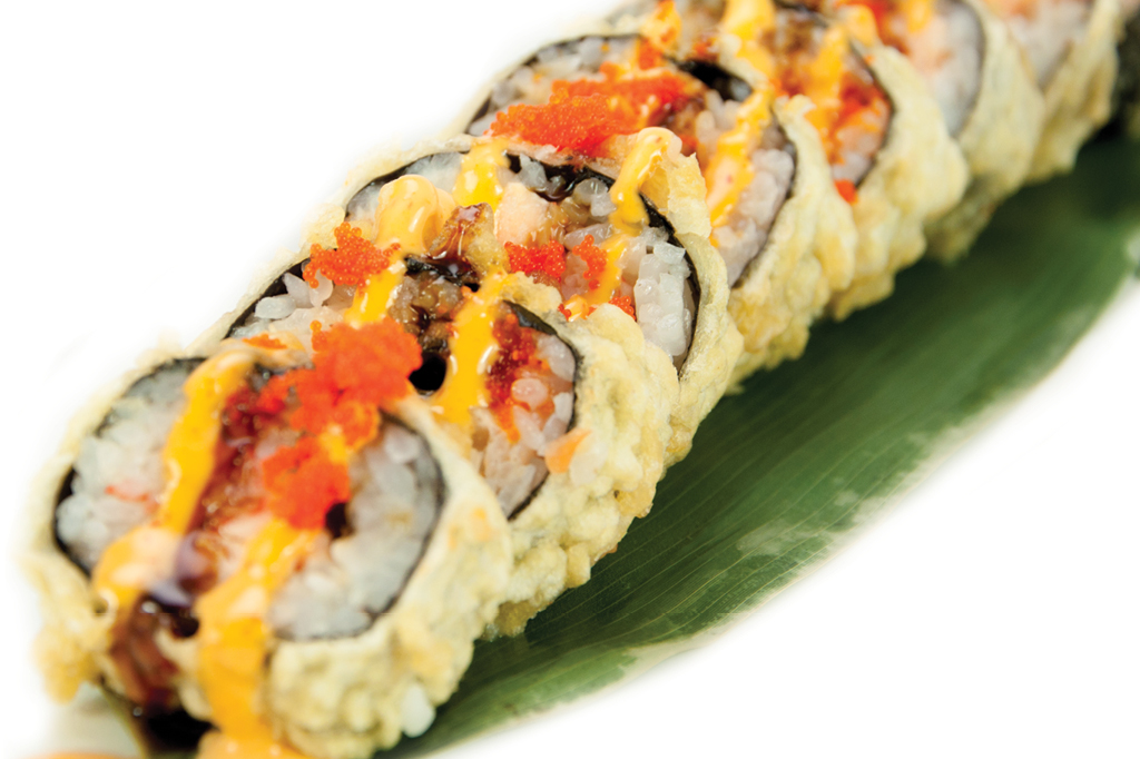 Order Conga Roll food online from Toro Sushi Bar store, Montclair on bringmethat.com