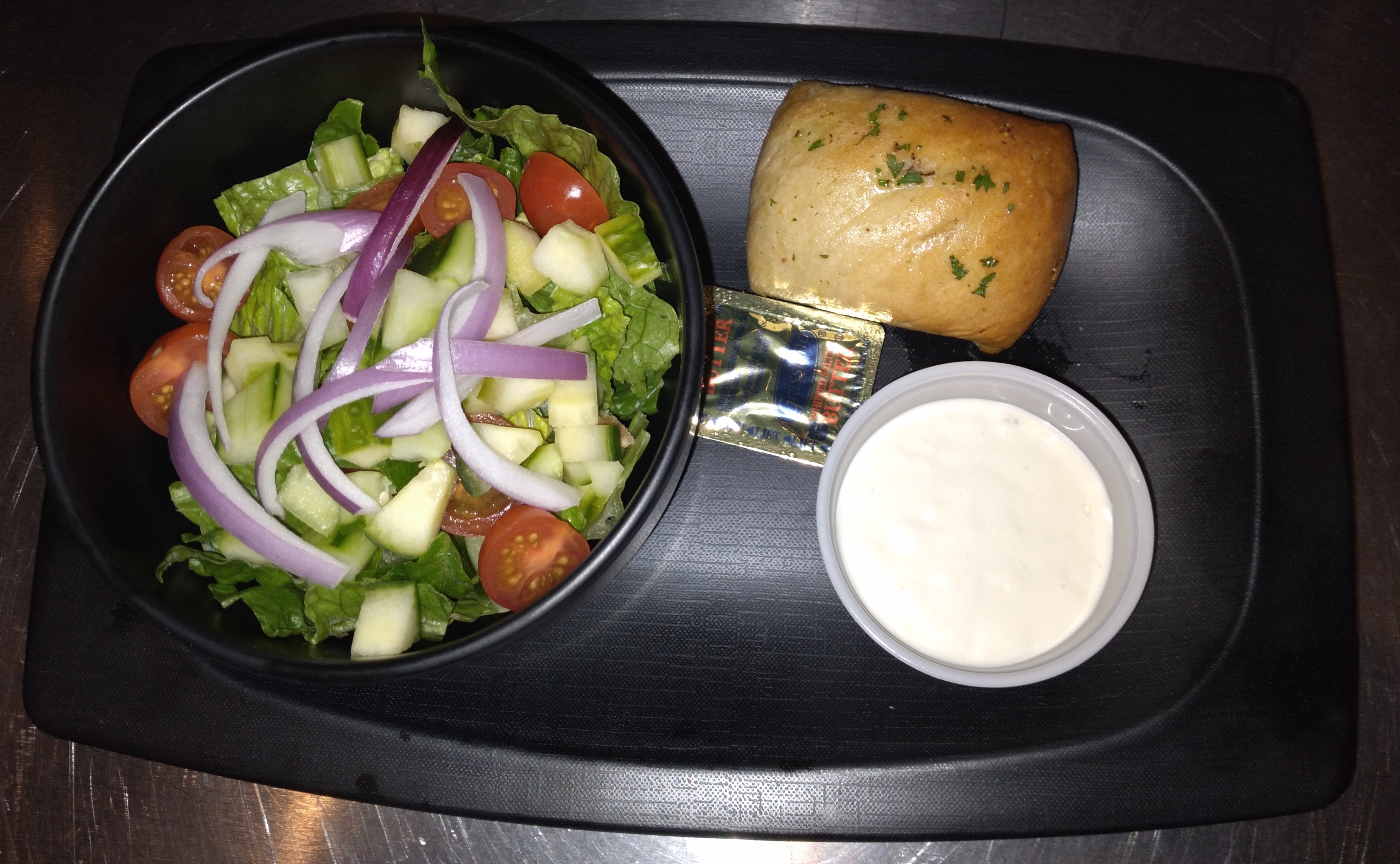 Order Side Salad food online from Meat & Potato Urban Kitchen store, Wheeling on bringmethat.com