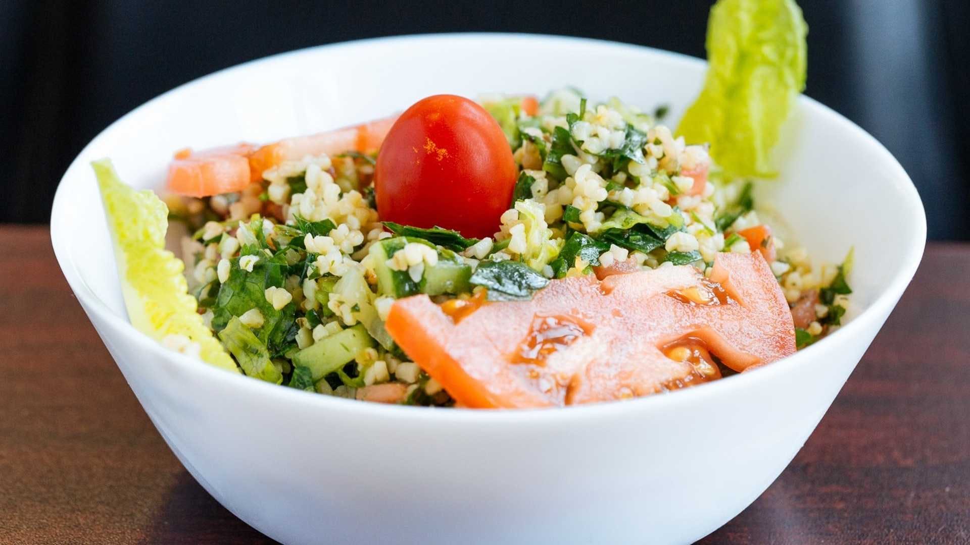 Order Tabouli Salad - Salad food online from Zena's American Mediterranean Cuisine store, Oaklyn on bringmethat.com