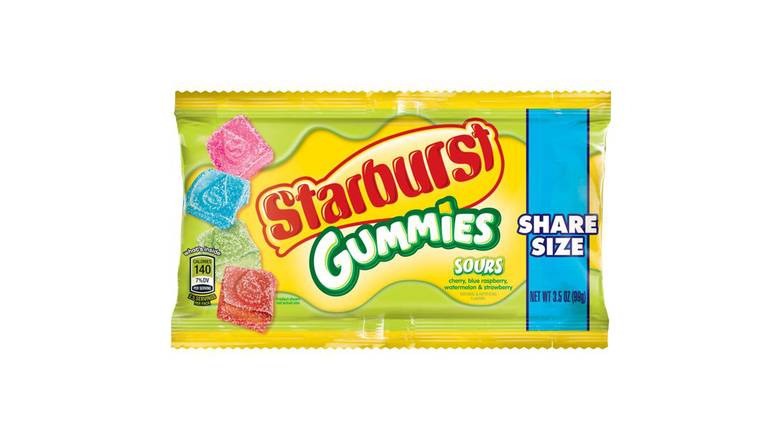 Order Starburst Gummies Sours Candy food online from Trumbull Mobil store, Trumbull on bringmethat.com