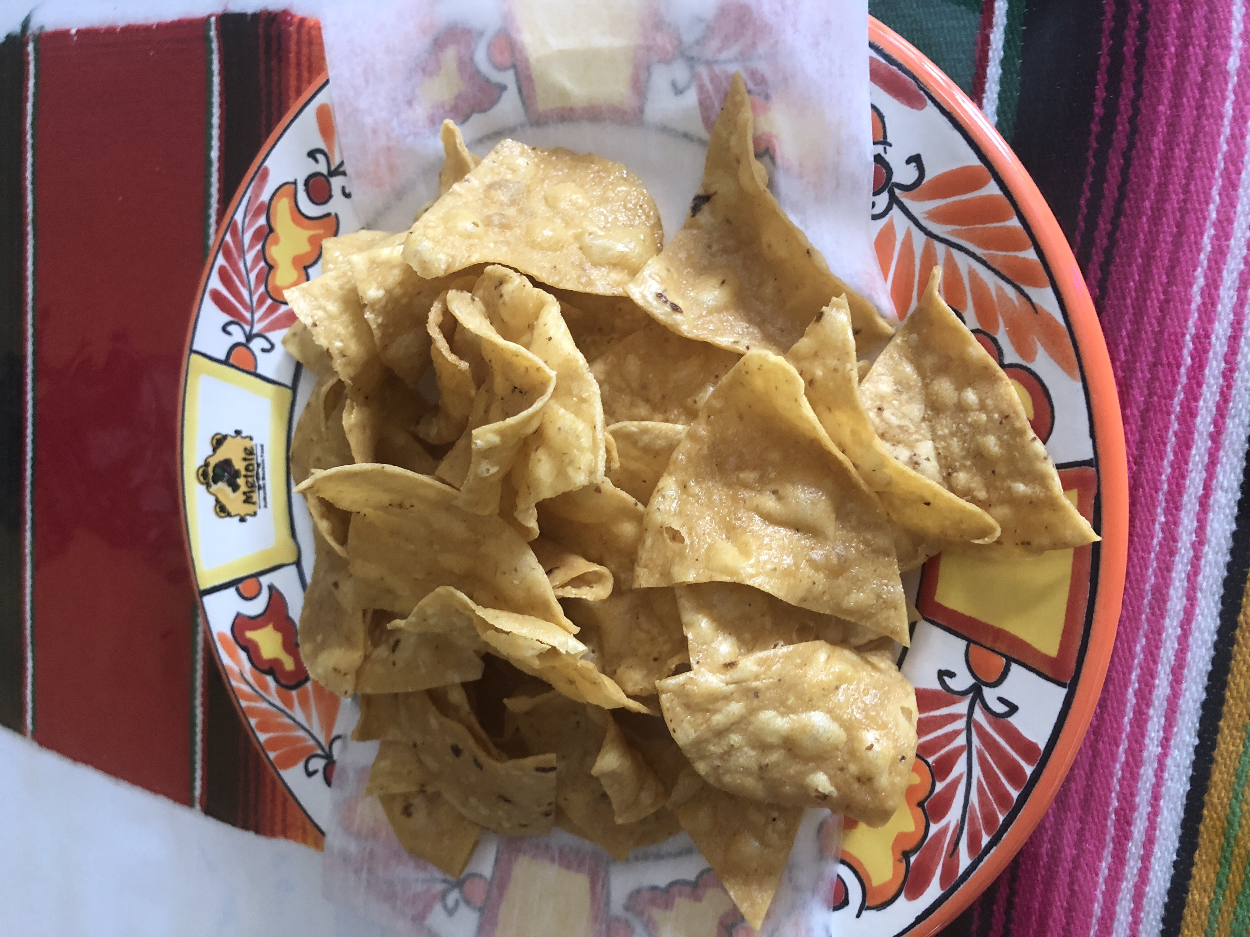Order Tortilla Chips food online from Metate store, Yonkers on bringmethat.com