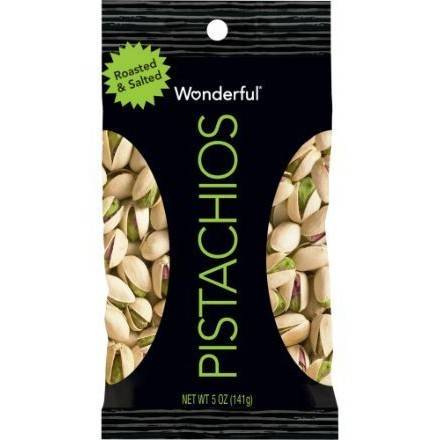 Order Wonderful Pistachios Roasted & Salted (5 oz) food online from 7-Eleven By Reef store, Atlanta on bringmethat.com