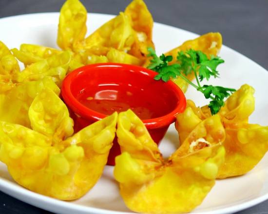 Order Crab Rangoons food online from Super Sushi & Poke store, Middlesex County on bringmethat.com