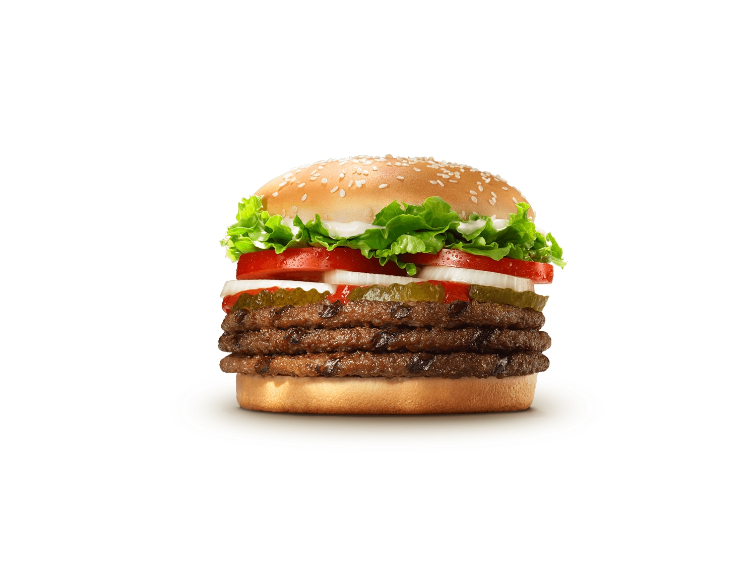 Order Triple Burger food online from Lucky 7 pizza store, Glendale on bringmethat.com