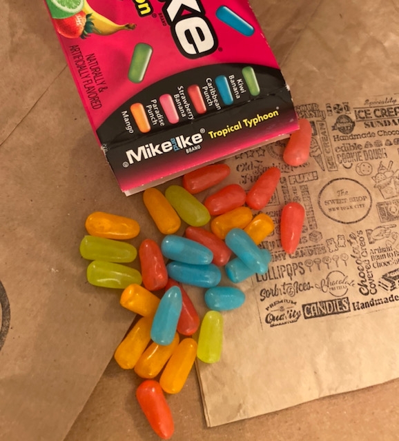 Order Mike and Ike Tropical Typhoon Theater Box food online from The Sweet Shop Nyc store, New York on bringmethat.com