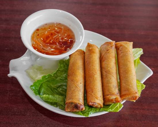 Order Vietnamese Fried Eggrolls (4 pcs) food online from PHO KIM LOAN store, Harvey on bringmethat.com