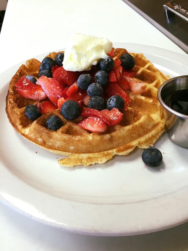 Order Classic Belgium Waffle food online from Perk Eatery store, Scottsdale on bringmethat.com