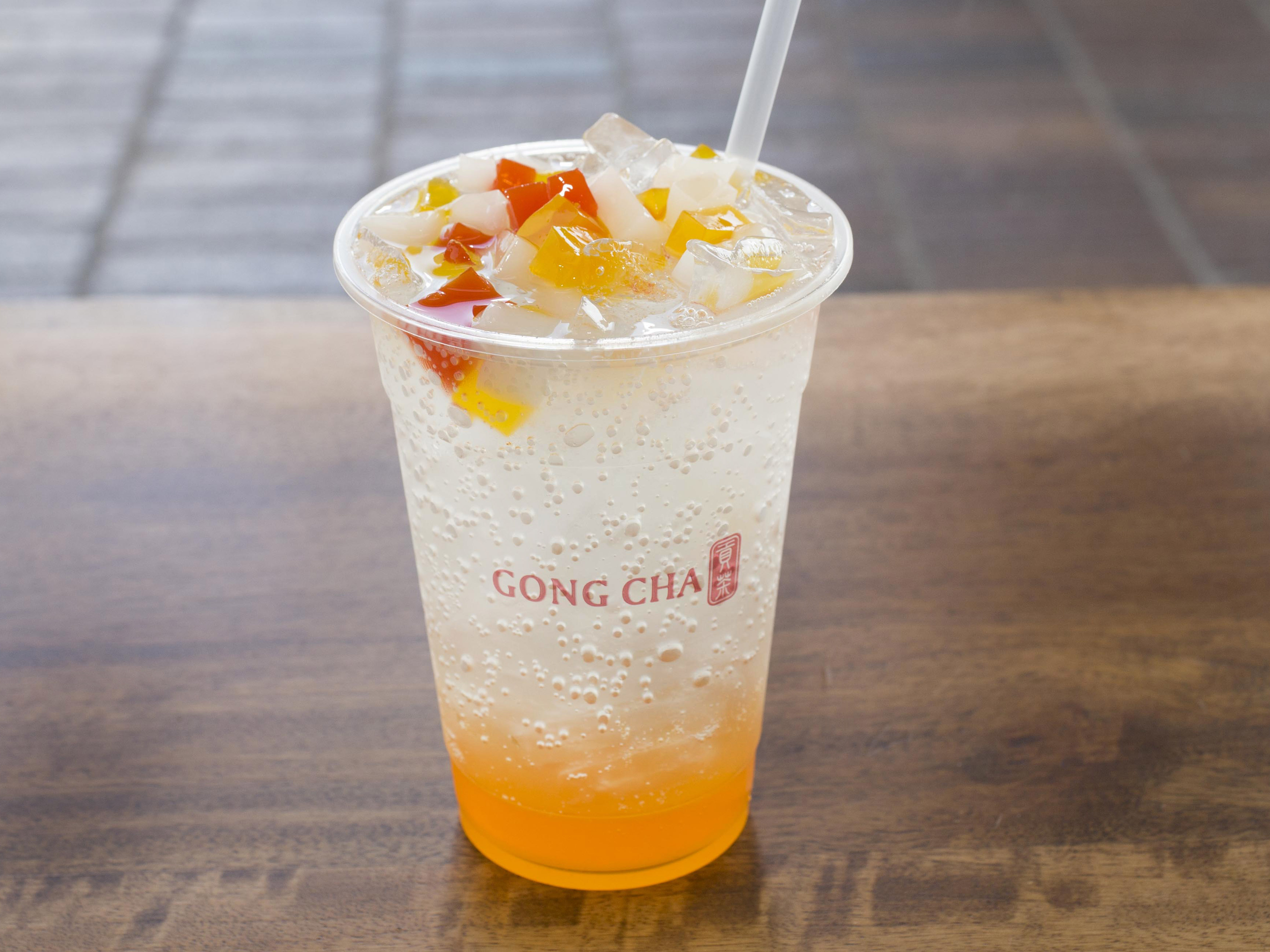 Order Sparking Rainbow Lychee food online from Gong Cha store, San Diego on bringmethat.com