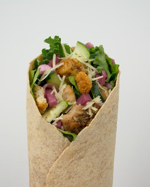 Order Mediterranean Caesar Wrap food online from The Salad Station store, Flowood on bringmethat.com