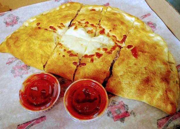 Order Large Cheese Calzone food online from Roma Pizza store, Lowell on bringmethat.com