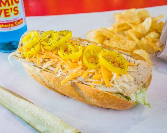 Order The Incredible Dave Sub food online from Daves Cosmic Subs store, University Heights on bringmethat.com