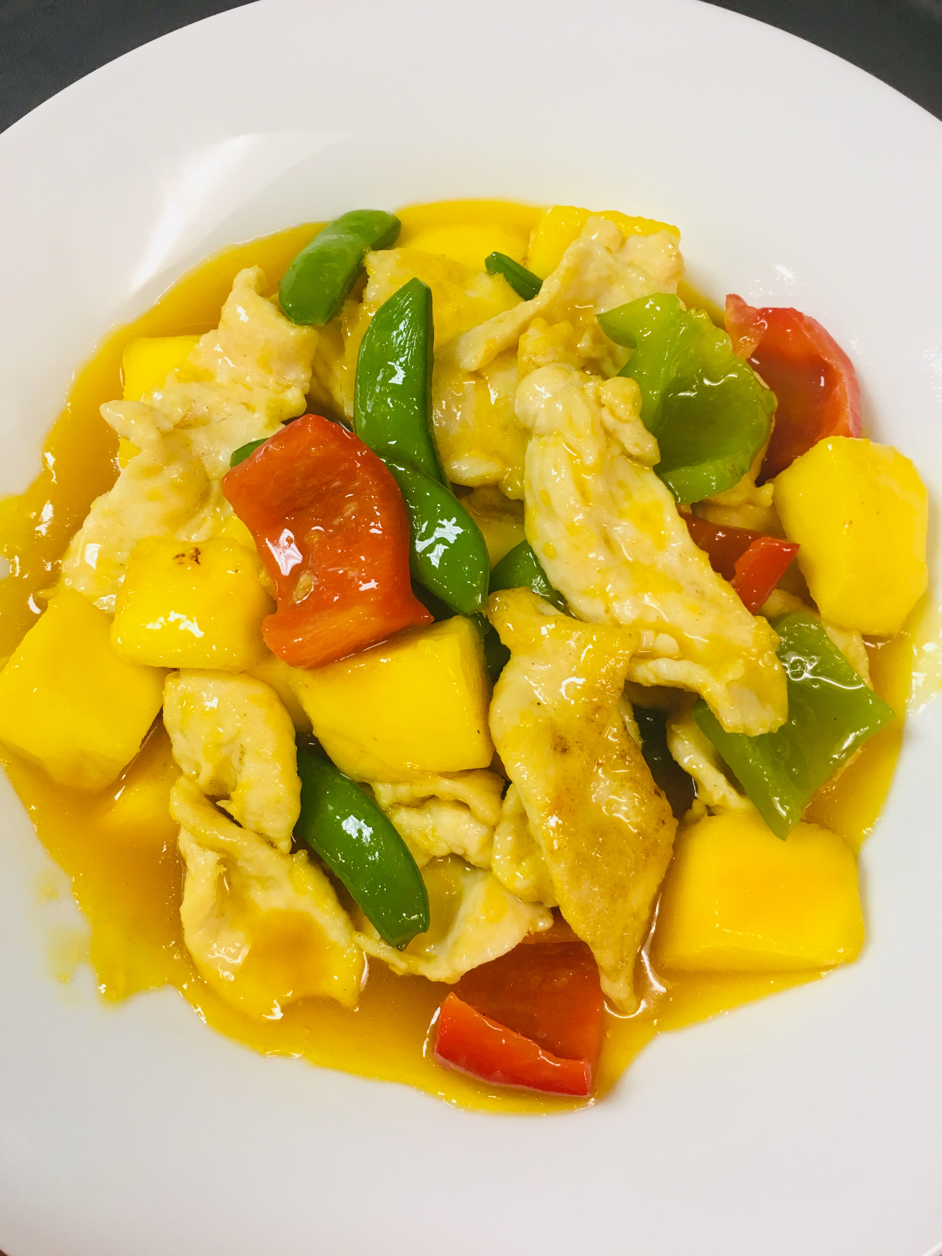 Order  Mango Chicken food online from Crane Restaurant store, Nashua on bringmethat.com
