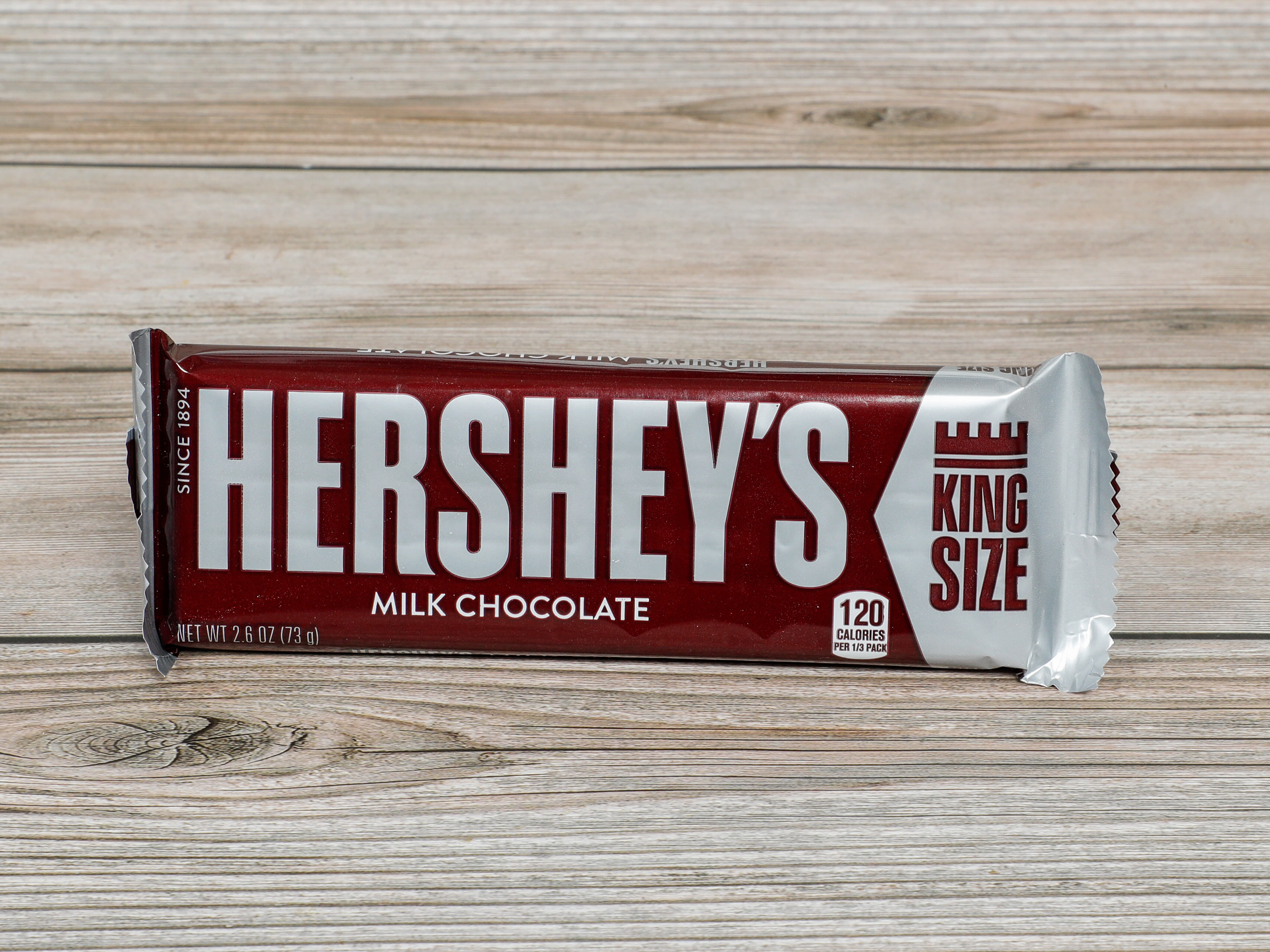 Order Hershey's Milk Chocolate Milk Chocolate 73g food online from Amigos Halal Market store, Daly City on bringmethat.com