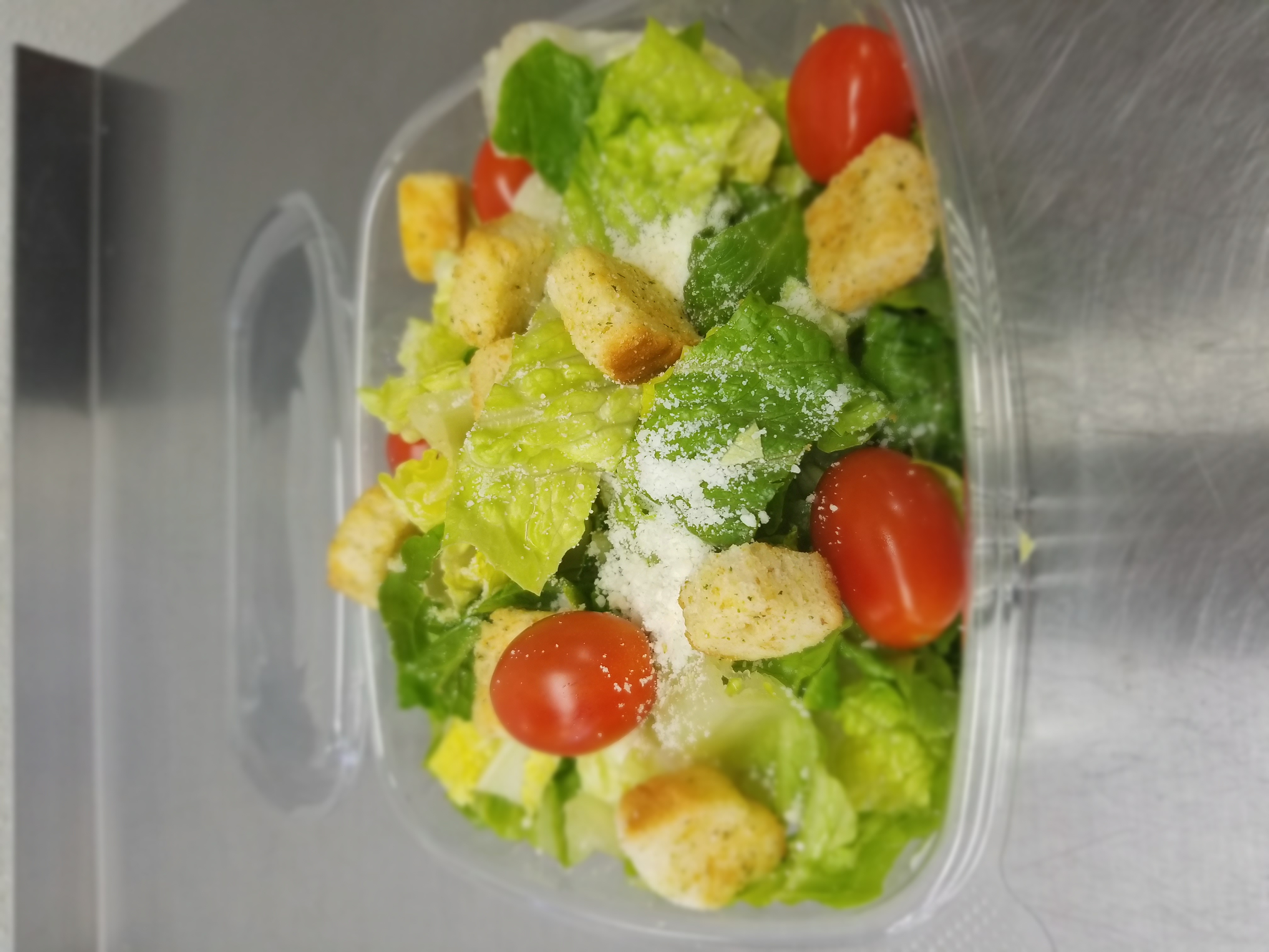 Order Caesar Salad food online from Panaro's Pizzeria store, Bridgeport on bringmethat.com