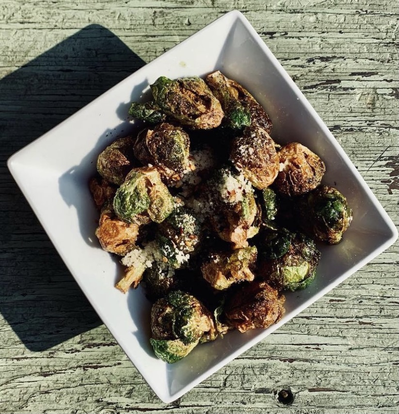 Order Fried Brussels Sprouts w/ Parmesan Cheese food online from Ringolevio store, Brooklyn on bringmethat.com