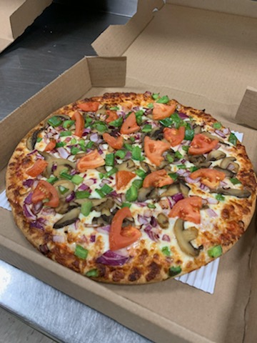 Order Vegetarian Pizza food online from Dolly Pizza Walled Lake store, Walled Lake on bringmethat.com