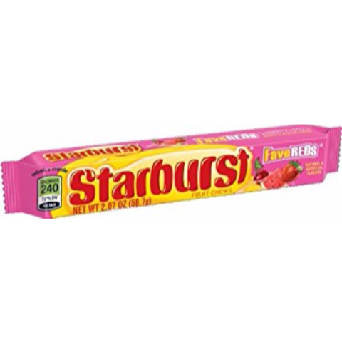 Order Starburst Fave Reds 2.07oz food online from 7-Eleven store, Hutto on bringmethat.com