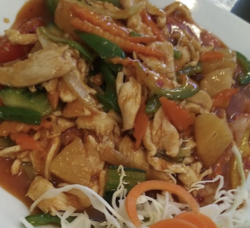 Order E6. Sweet & Sour Thai Style food online from Bangkok Orchid Thai Restaurant store, Irving on bringmethat.com