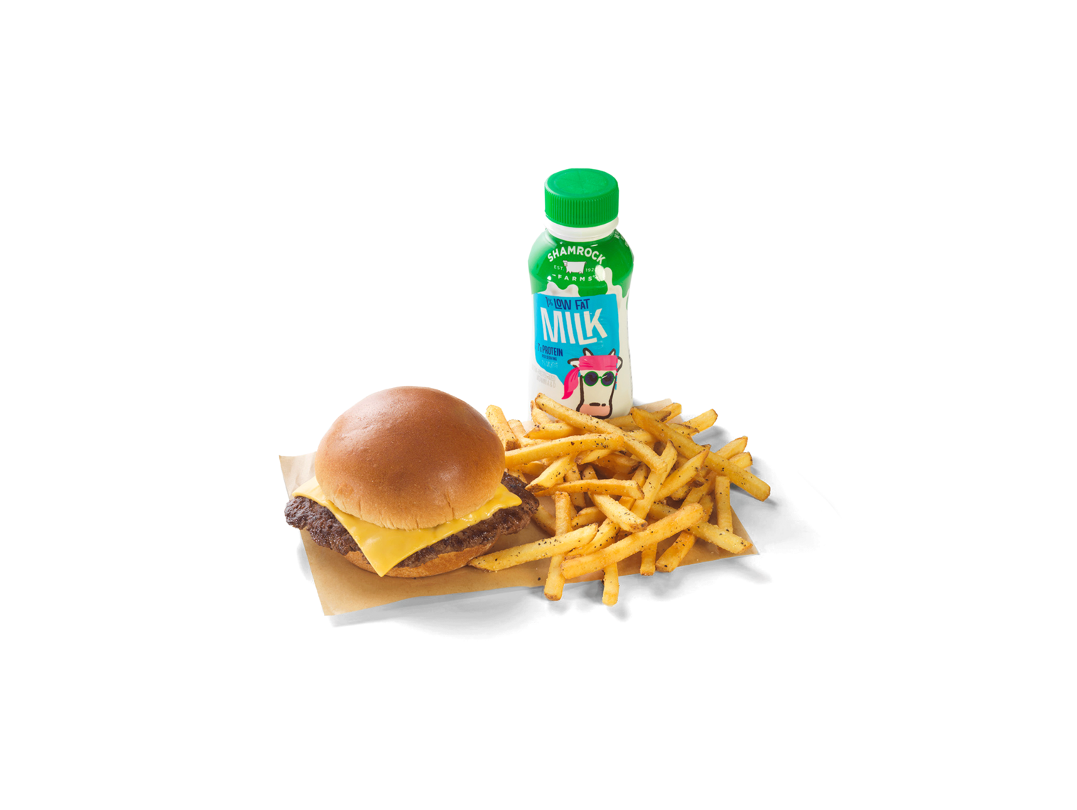 Order Kids' Cheeseburger food online from Buffalo Wild Wings Grill & Bar store, Canal Winchester on bringmethat.com