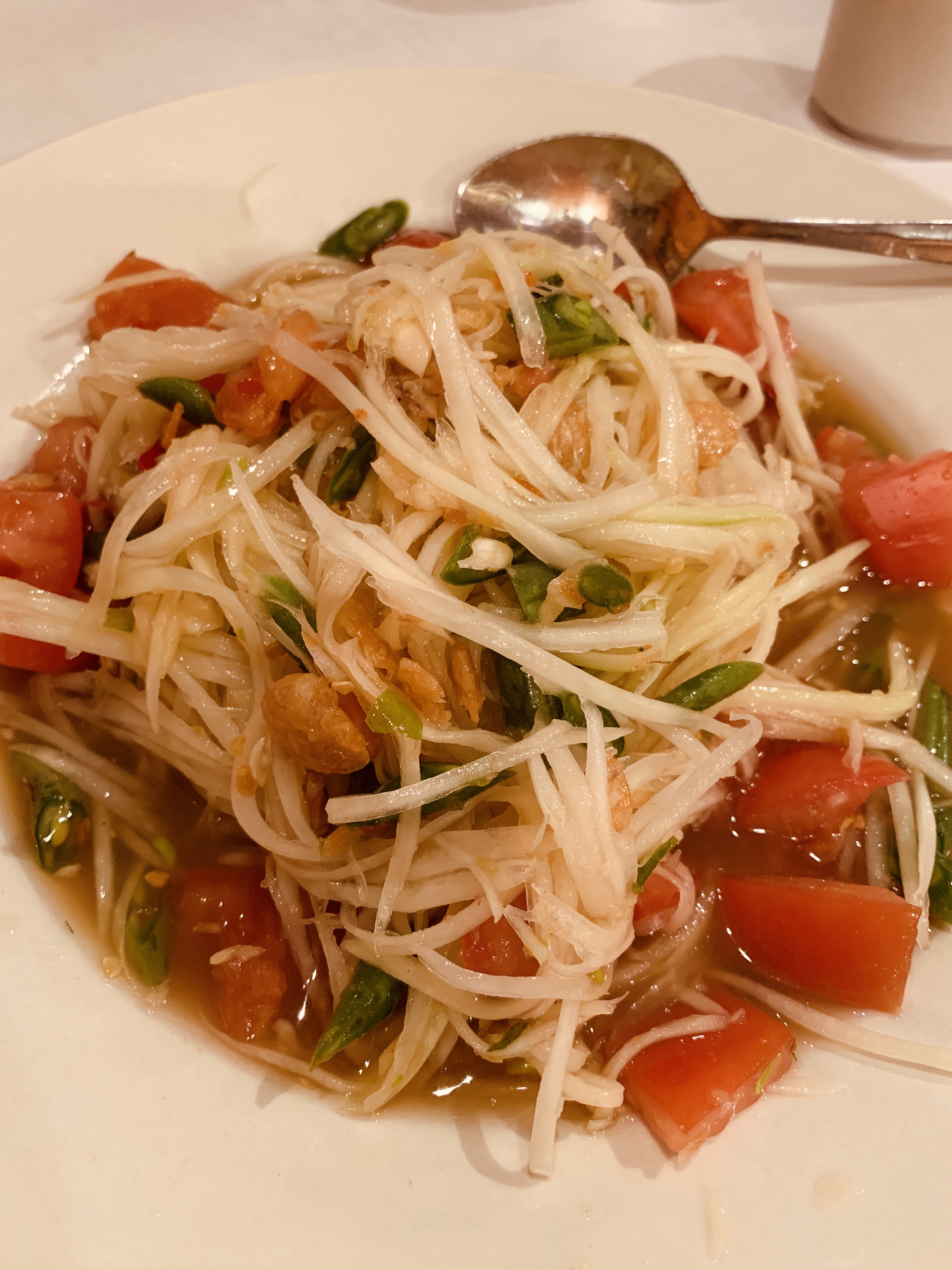 Order Som Tum Salad food online from Mama Thai store, Oak Park on bringmethat.com