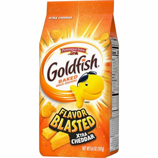 Order Goldfish - Xtra Cheddar food online from IV Deli Mart store, Goleta on bringmethat.com