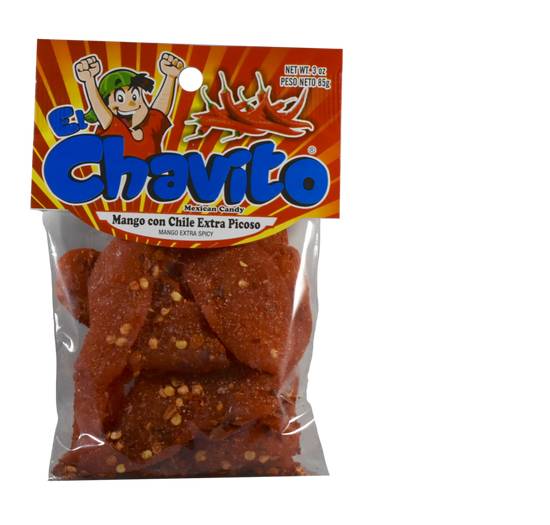 Order El Chavito Mexican Candy - Mango con Chile Extra Picoso food online from IV Deli Mart store, Goleta on bringmethat.com