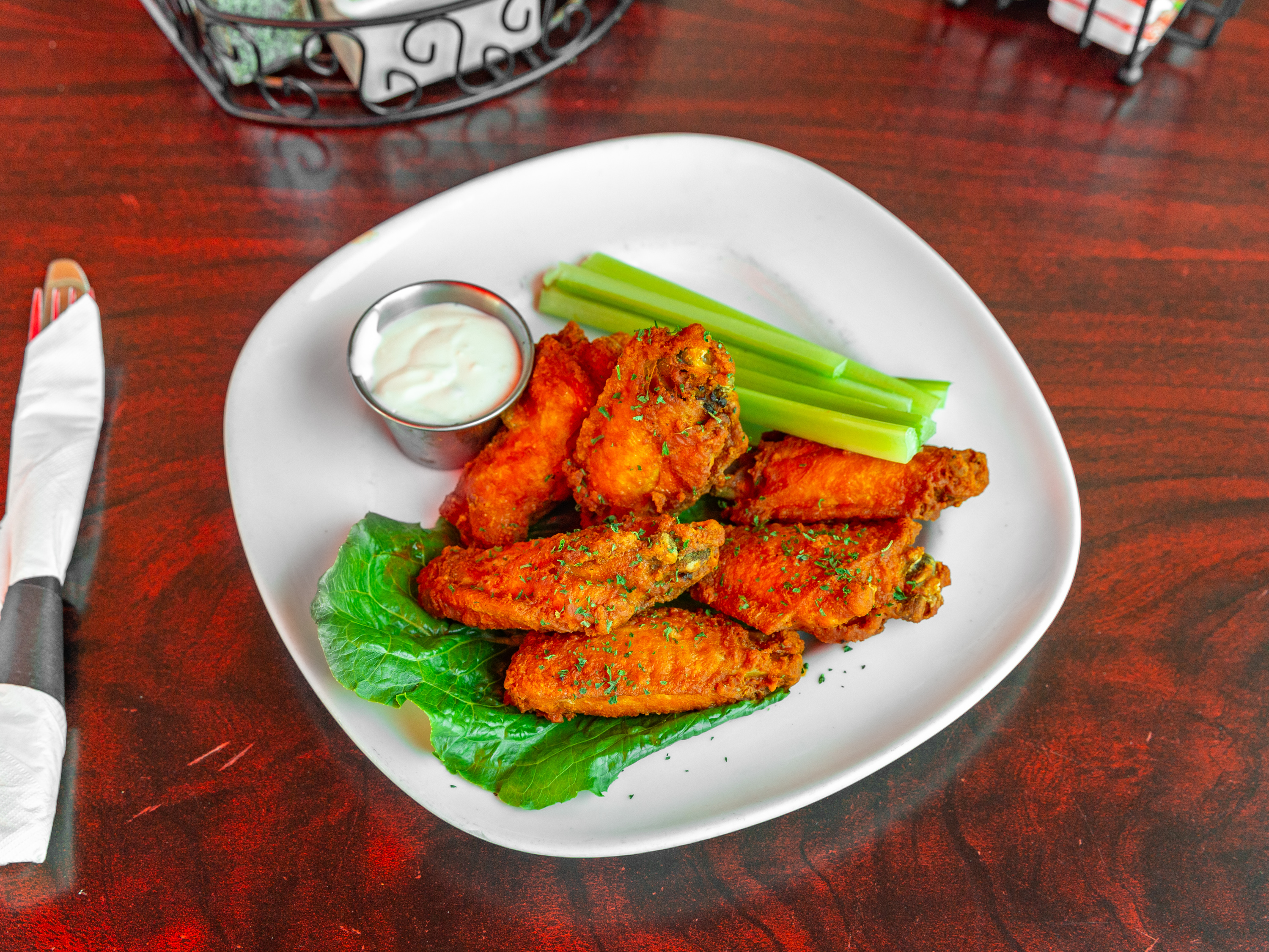Order Buffalo Wings food online from Miss Cranston Diner 2 And Grill store, West Warwick on bringmethat.com