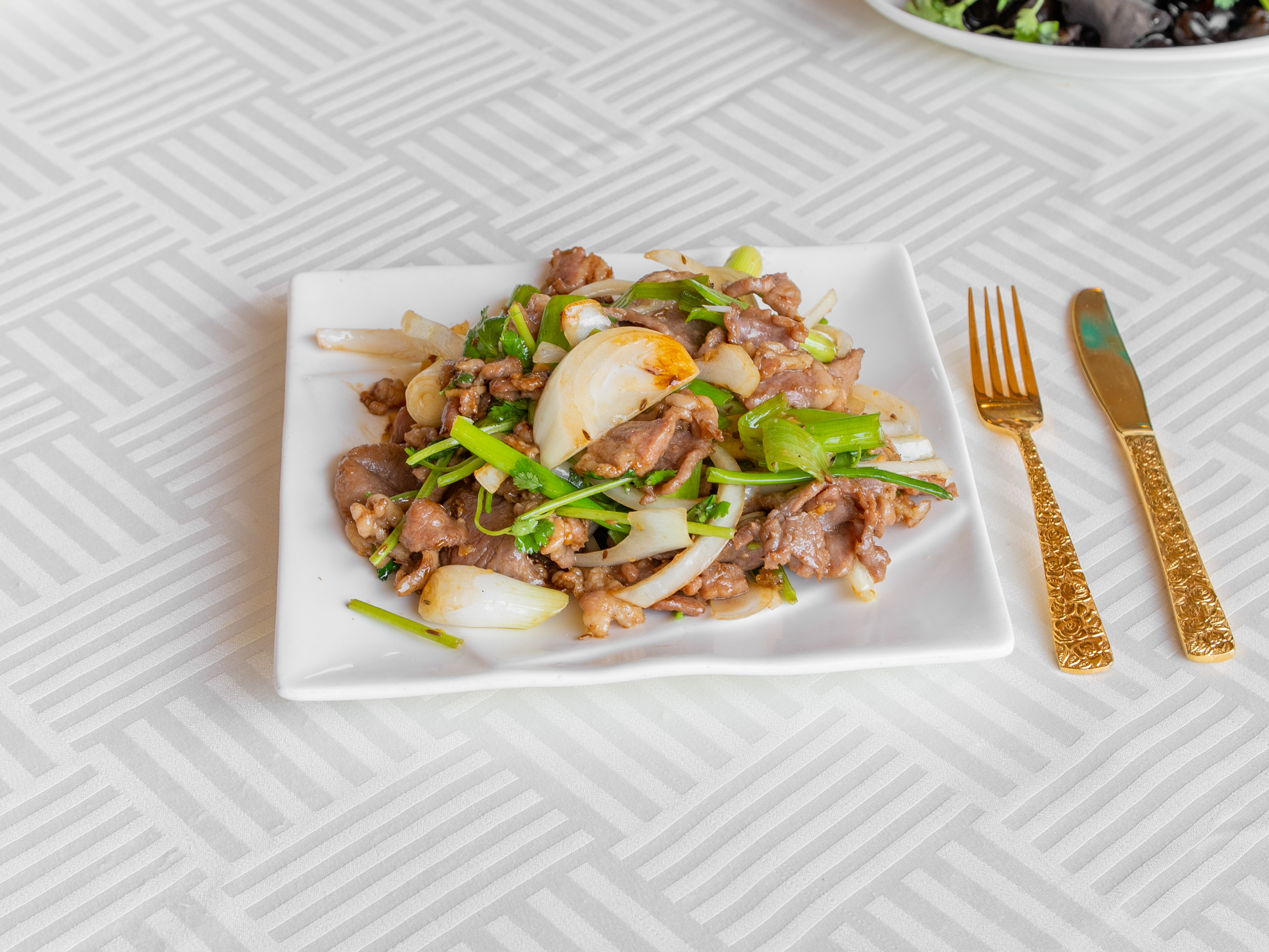 Order Sautéed Lamb with Cumin 孜然羊肉  food online from Full House Seafood Restaurant store, Arcadia on bringmethat.com