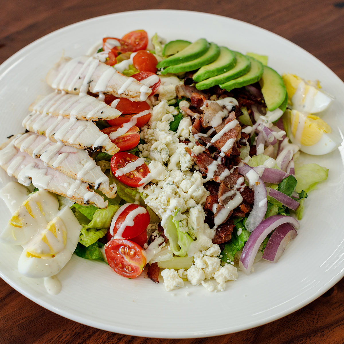 Order Chicken Cobb Salad food online from Farm District store, Glendale on bringmethat.com
