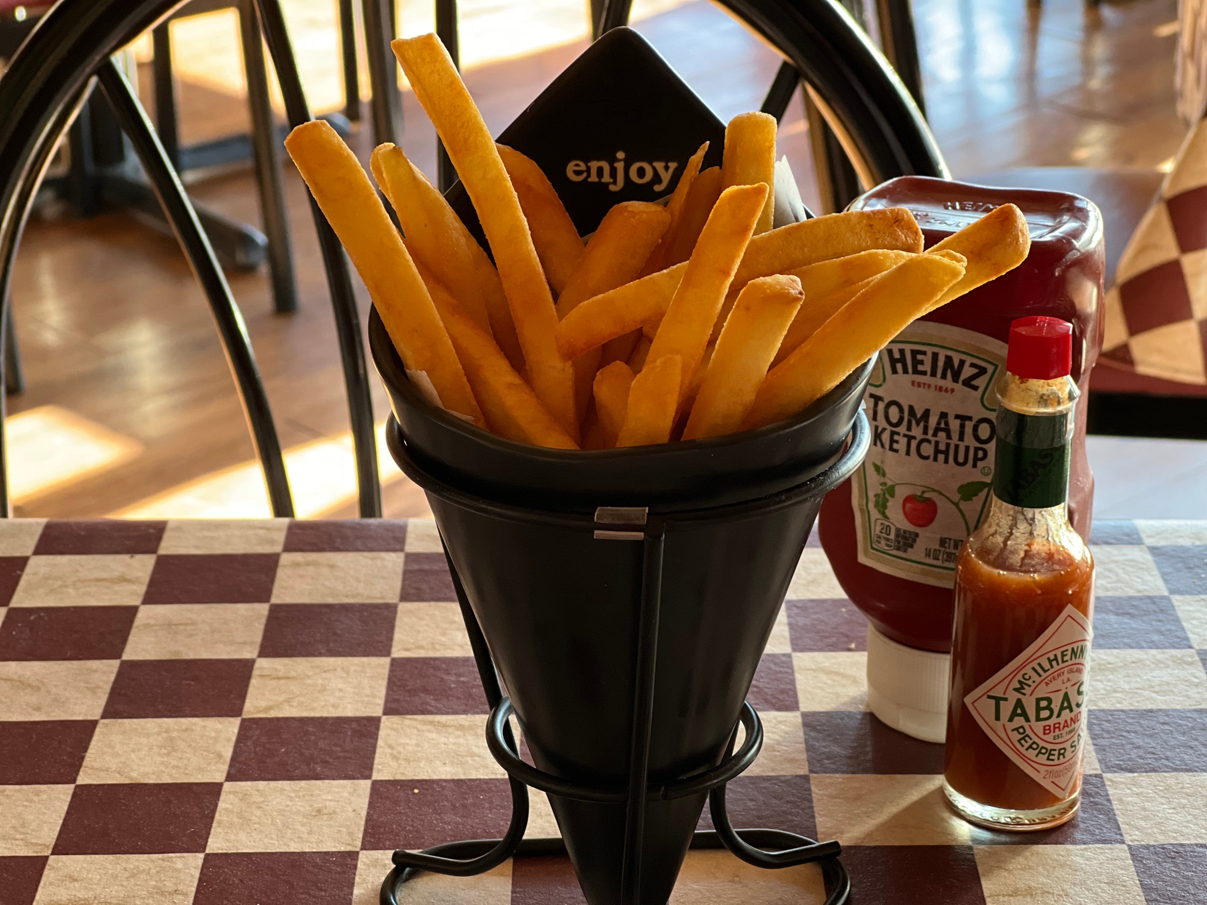 Order French Fries - Side food online from Village Pizza Restaurant store, Orinda on bringmethat.com