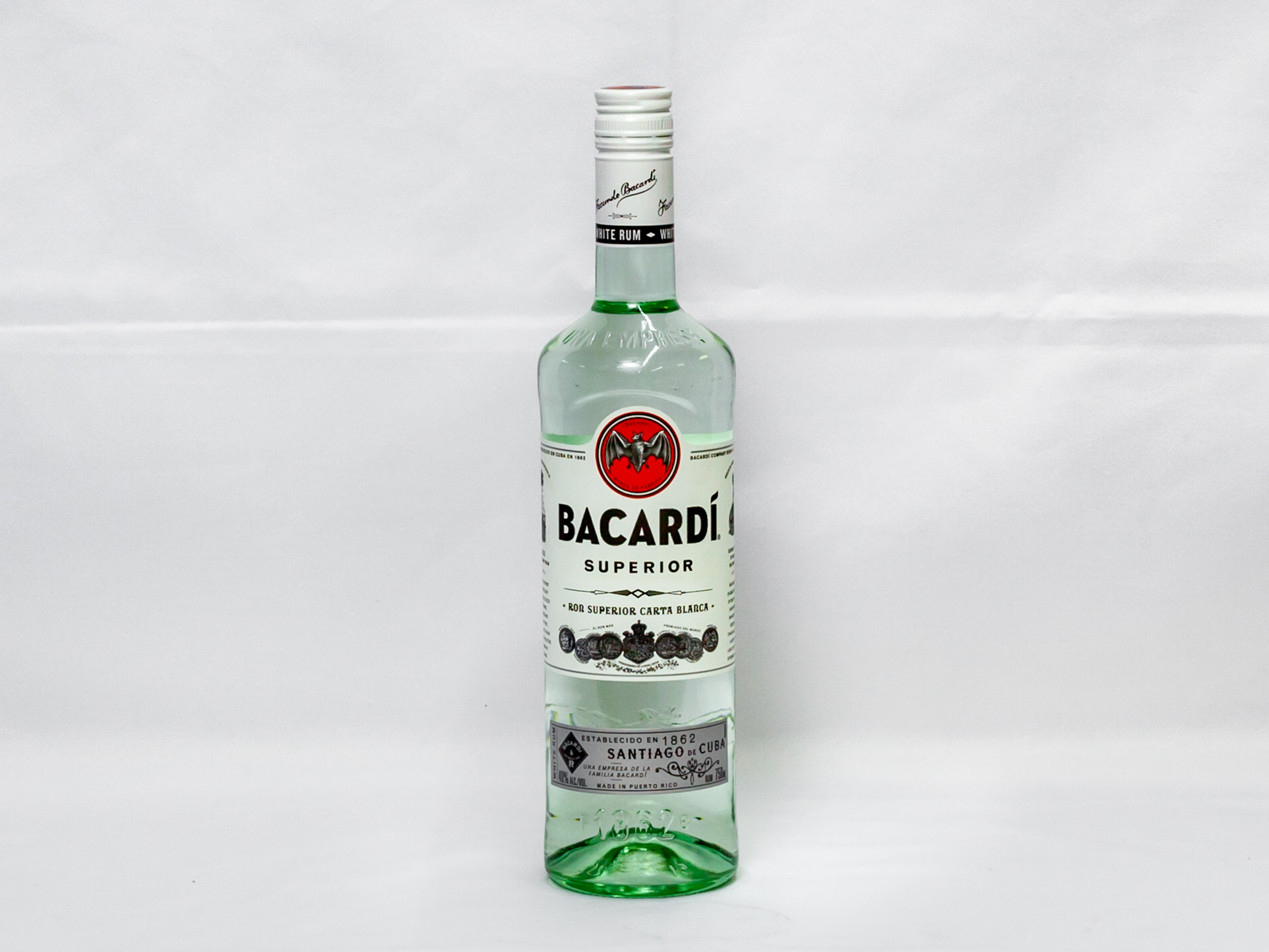 Order Bacardi Superior White Rum food online from Pm Food & Liquor store, Harvey on bringmethat.com