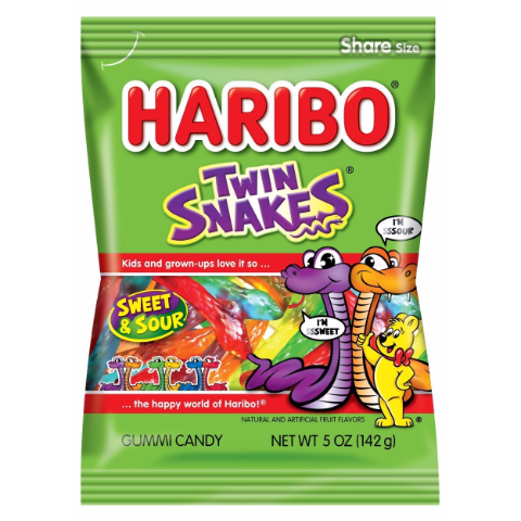 Order Haribo Twin Snakes 5oz food online from 7-Eleven store, Las Vegas on bringmethat.com