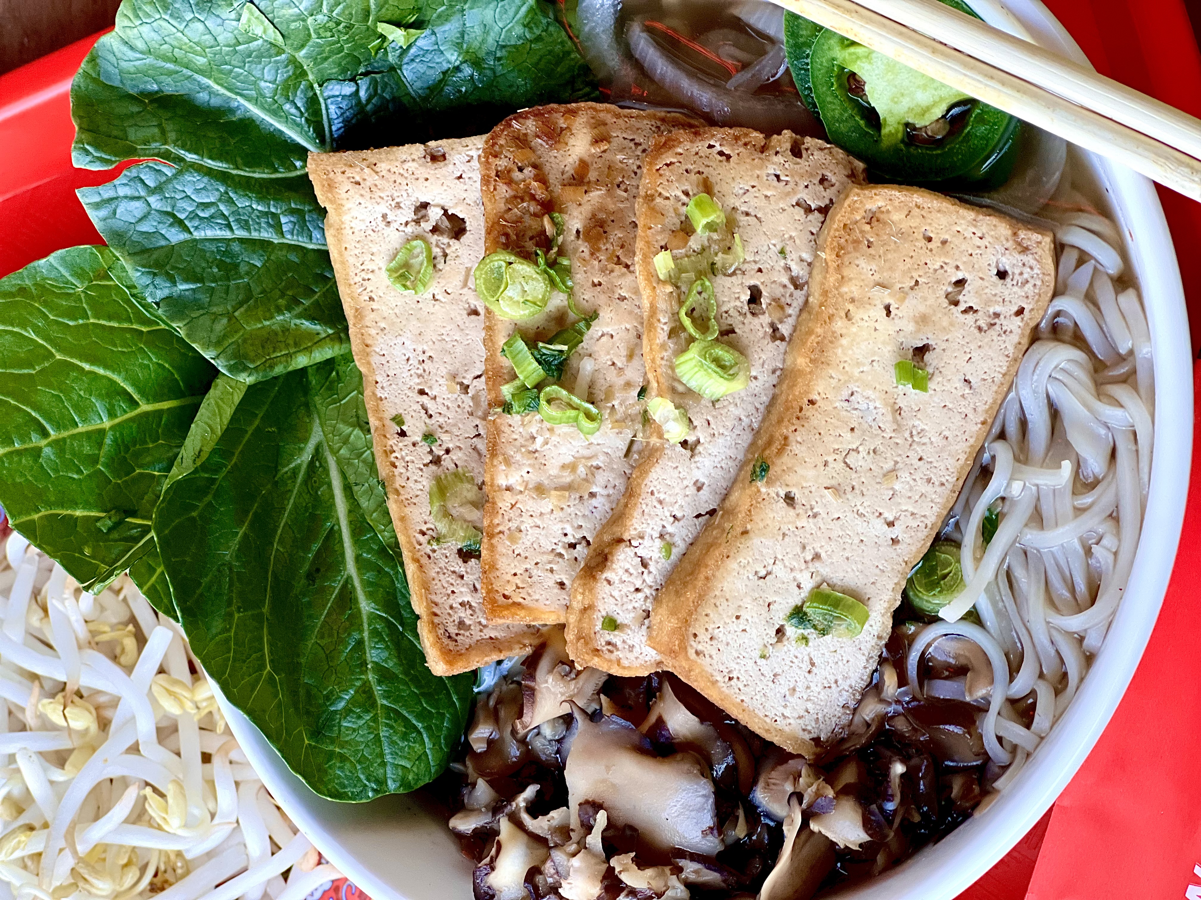 Order Tofu Pho food online from Lucy's Vietnamese Kitchen store, Brooklyn on bringmethat.com