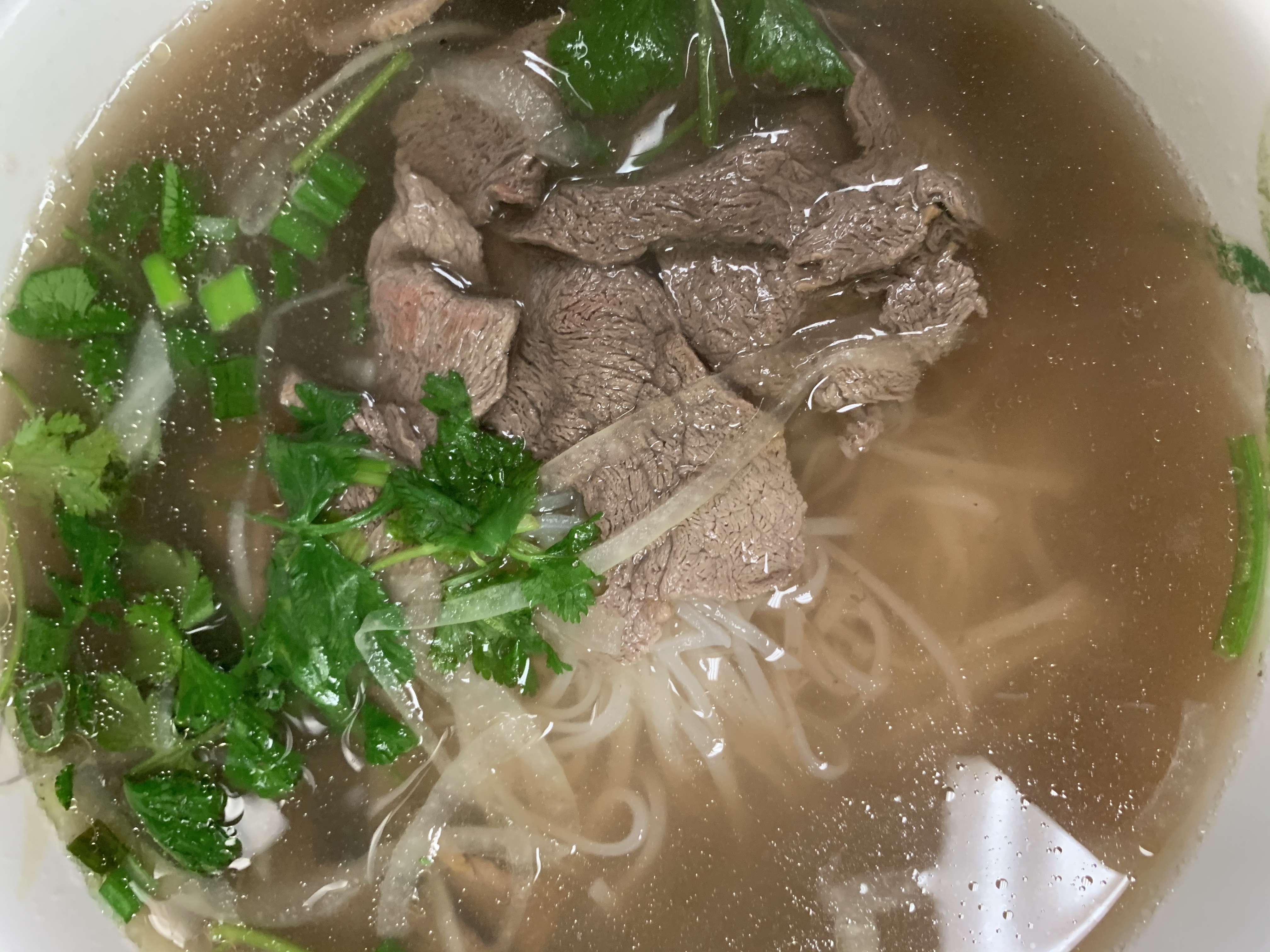 Order 12. Pho Tai (Rare Beef) food online from Yummy Pho store, Oceanside on bringmethat.com