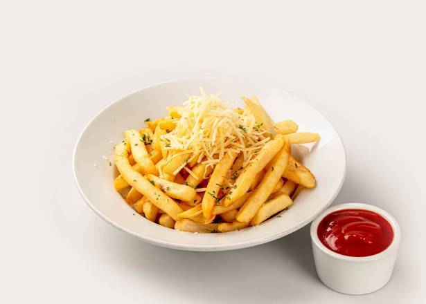 Order House Truffle Fries food online from Deja Brew Taproom & Kitchen store, Los Angeles on bringmethat.com