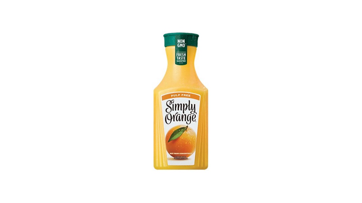 Order Simply Orange Juice 52 oz food online from Rebel store, Las Vegas on bringmethat.com