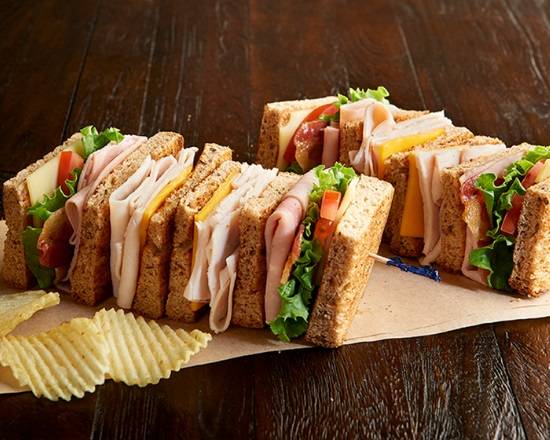 Order Deli Club Sandwich Regular food online from Jason Deli store, Mcallen on bringmethat.com