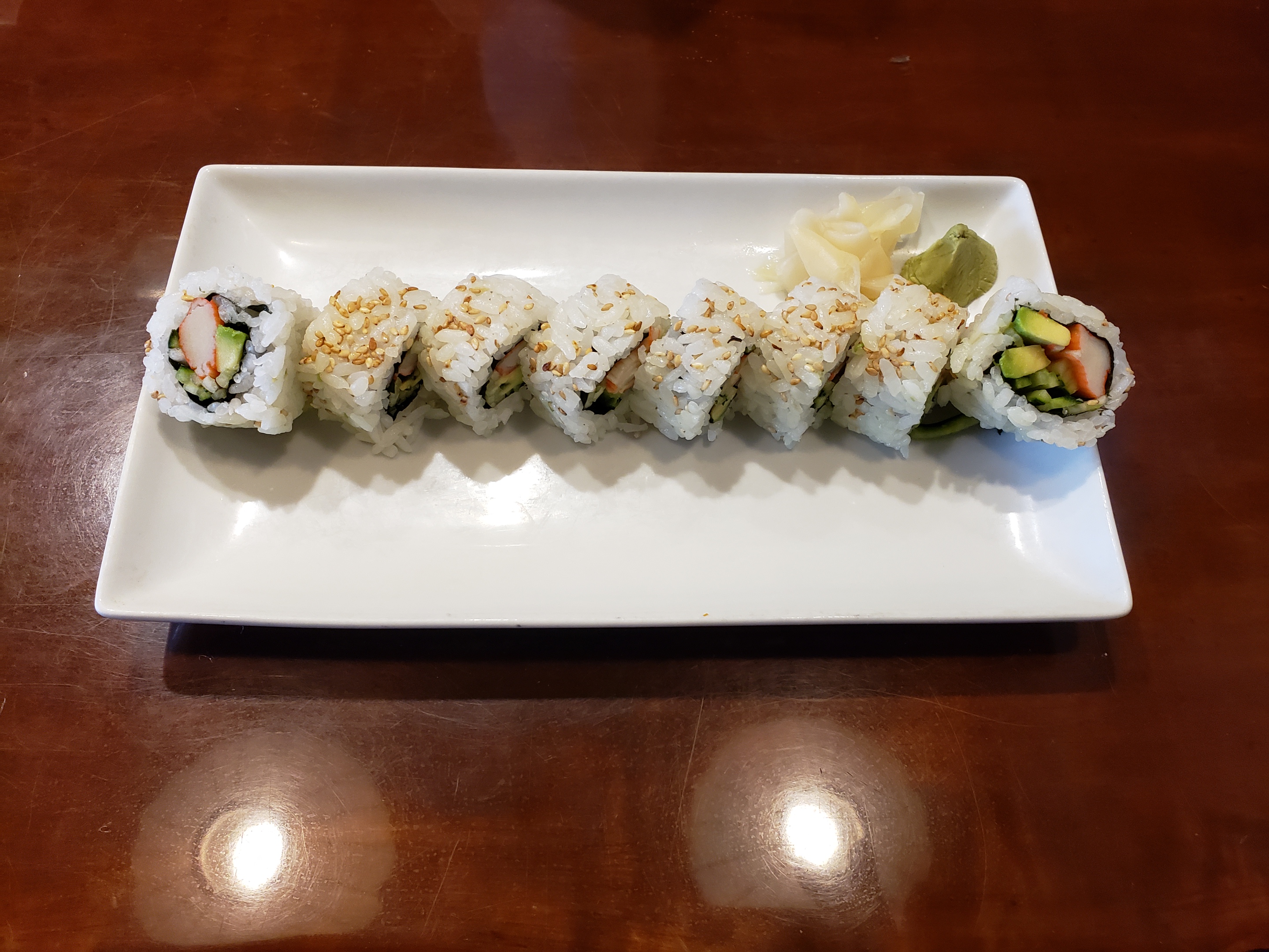 Order California Roll with Sesame food online from Yoshimatsu store, Tucson on bringmethat.com