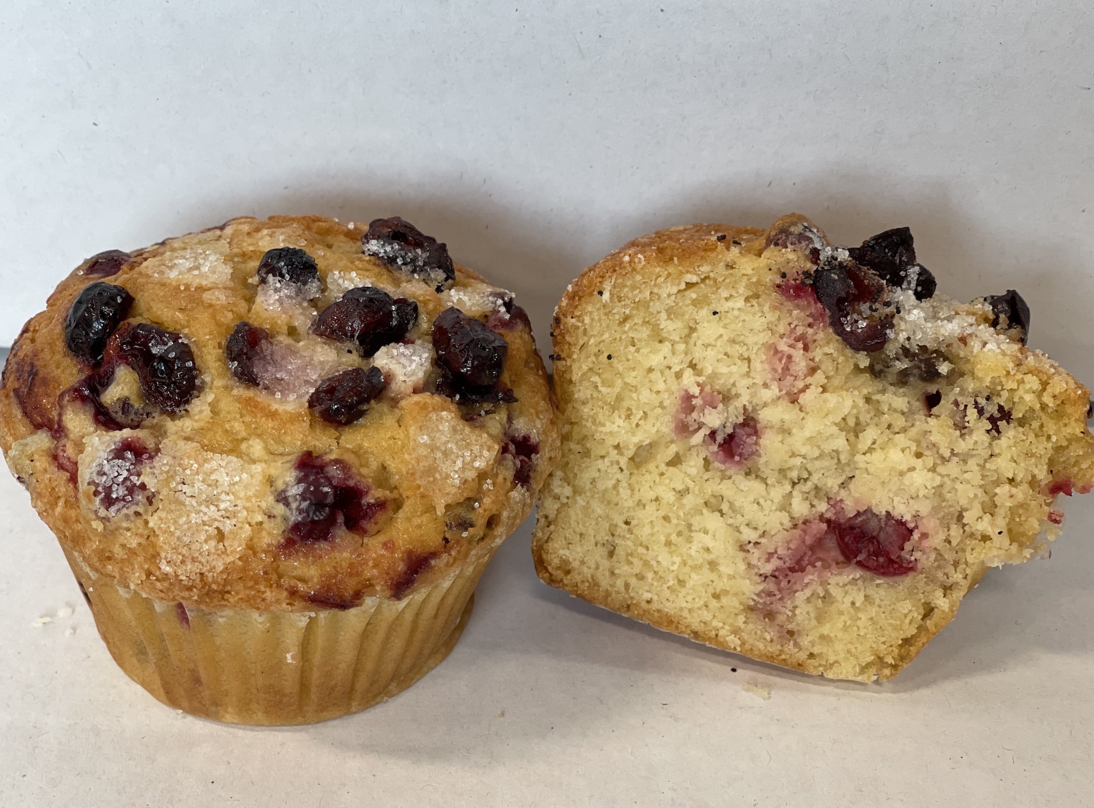 Order Cranberry Orange Muffin food online from Manhattan Bagel store, Lansdale on bringmethat.com