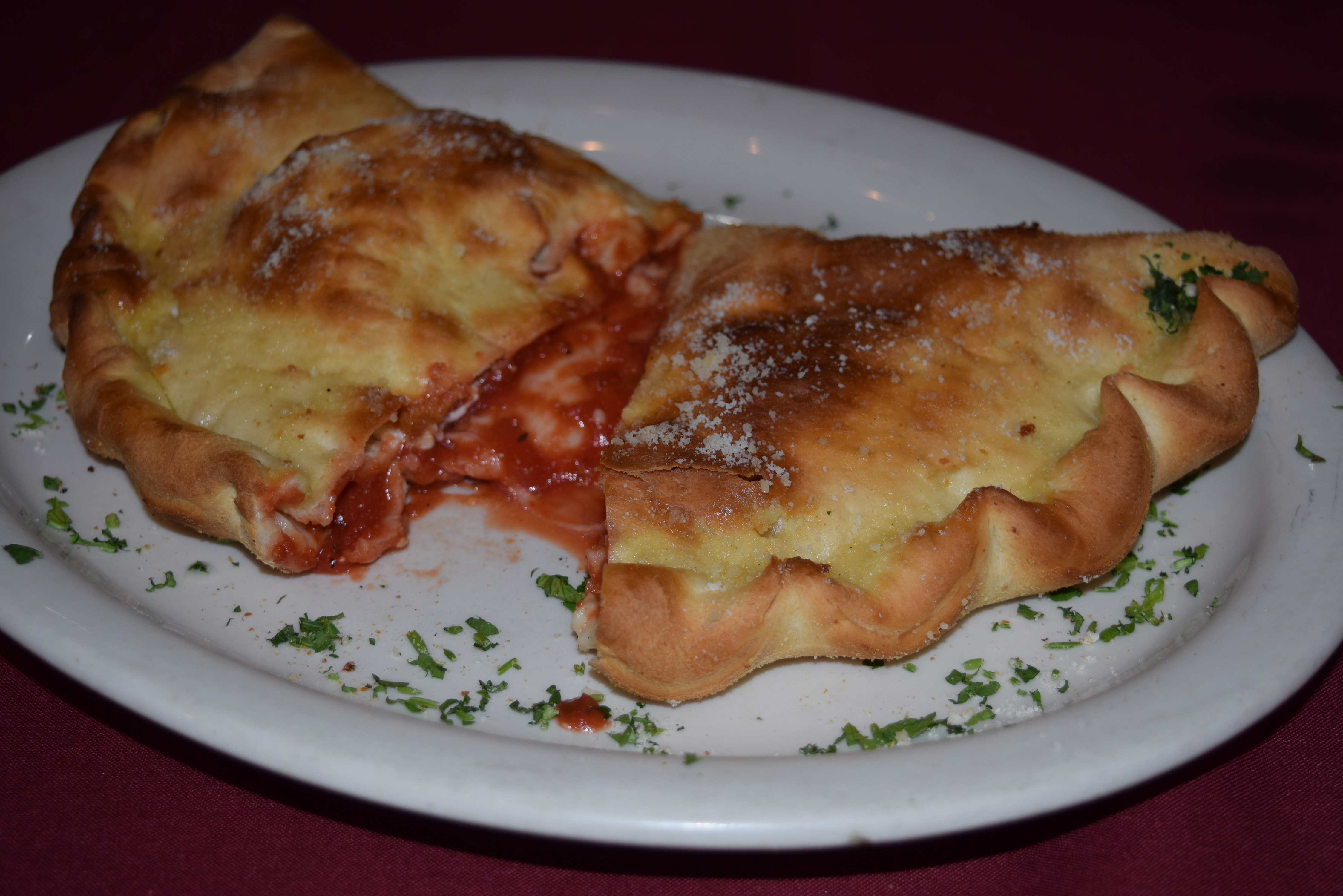 Order Baked Cheese Panzerotti food online from Gianni Ristorante & Pizzeria store, Franklin Park on bringmethat.com