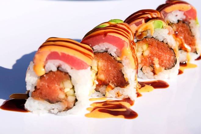 Order Red Velvet Roll food online from Awi Sushi store, Colorado Springs on bringmethat.com