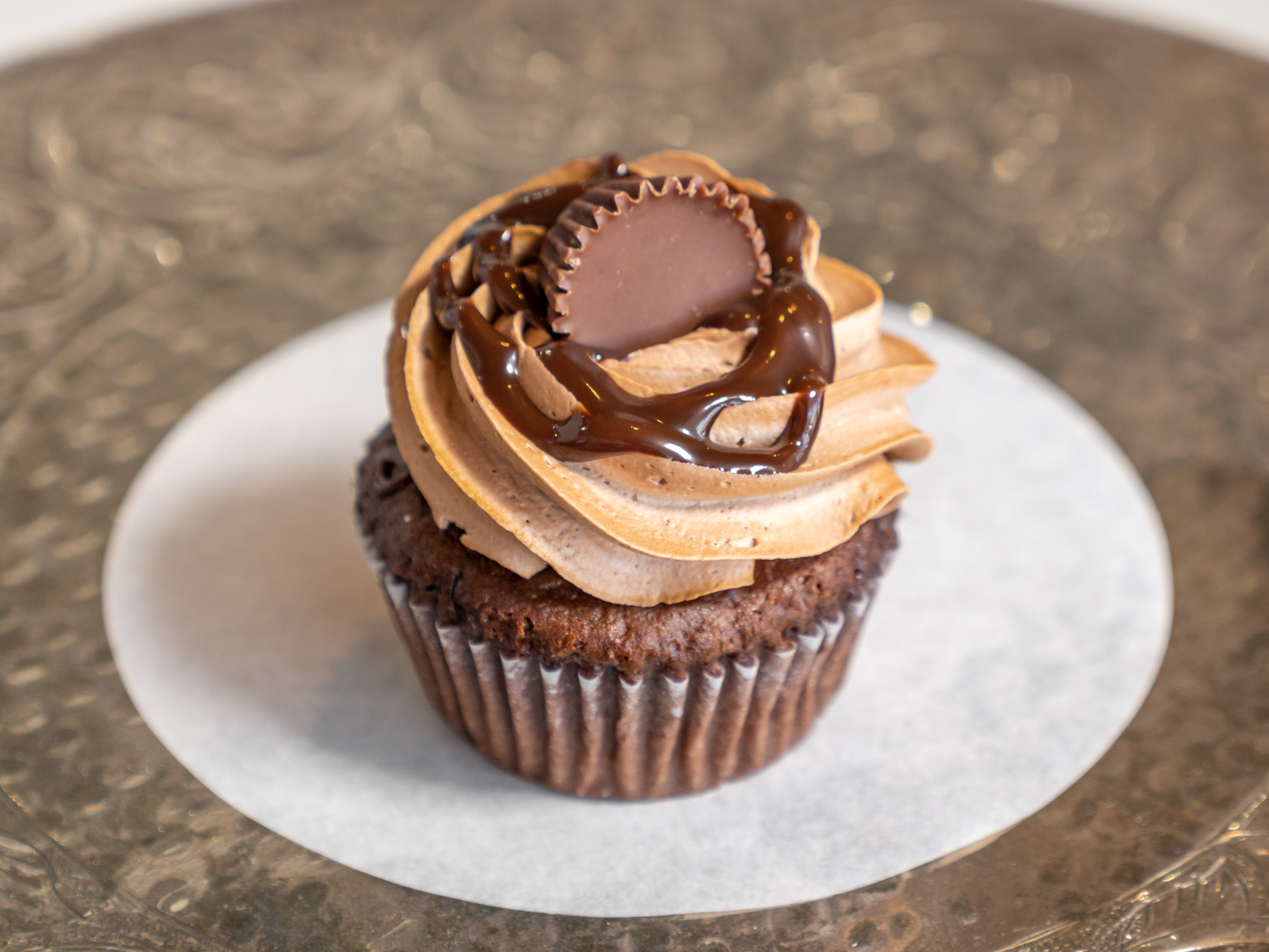 Order Peanut Butter Cupcake food online from Frosted Flour store, Lodi on bringmethat.com