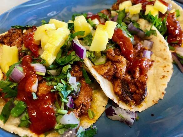 Order Al Pastor Taco food online from Barrio Queen store, Glendale on bringmethat.com