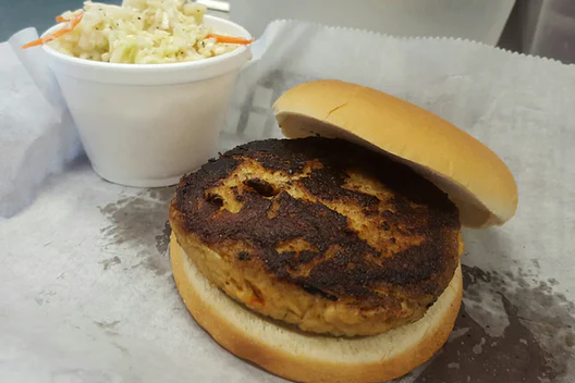 Order Crabcake Sandwich food online from Skrimp Shack store, Augusta on bringmethat.com